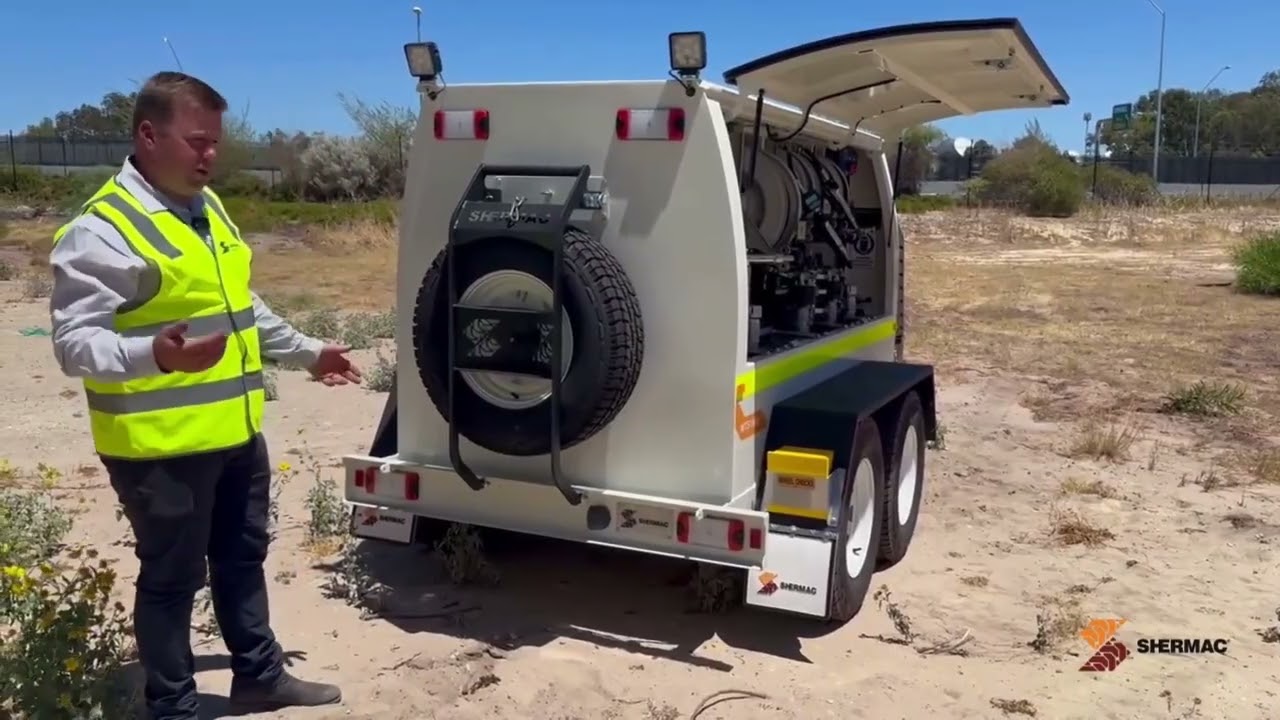 Shermac MTS1500-2 Service Trailer Walkthrough