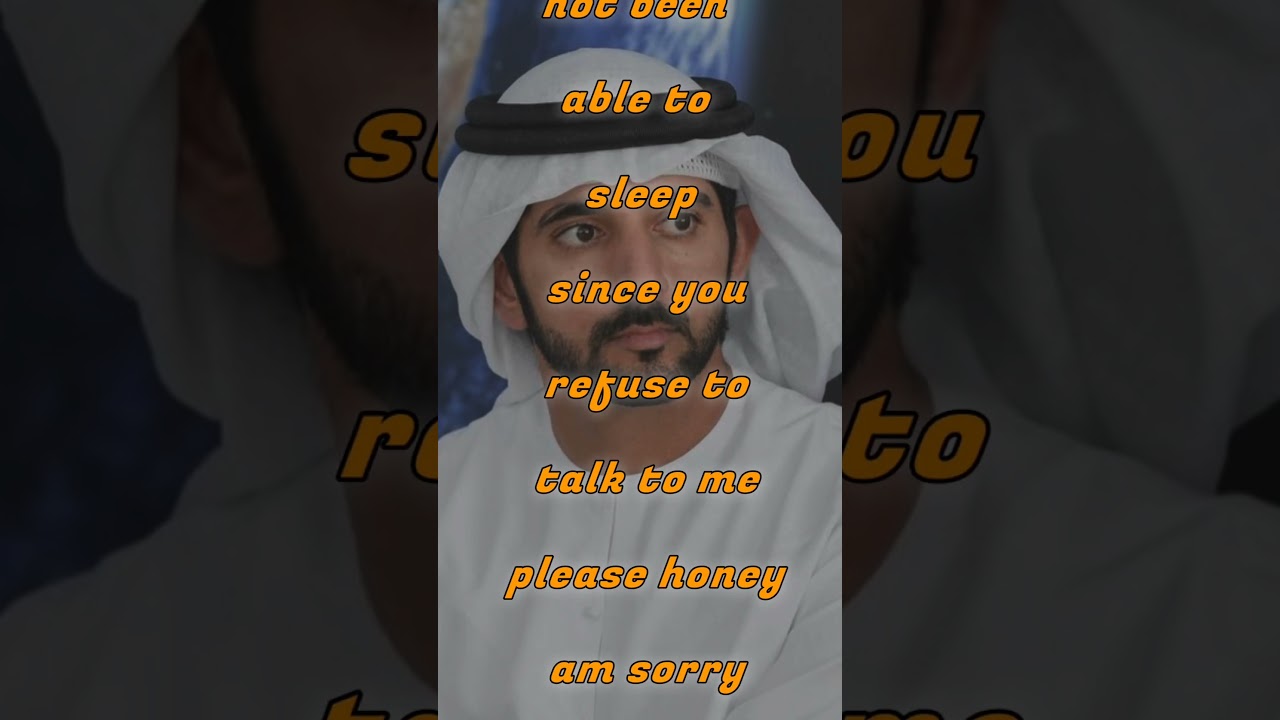 Sheikh Hamdan Sad English Poetry Fazza short Poems In English #english #fazza #fazza3team #faz3