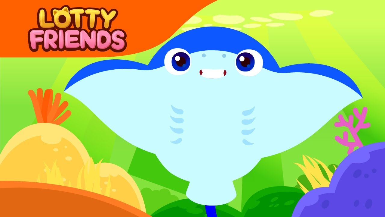 Hooray Stingray🐟 | Sing Along | Kid's Songs | Marine Life