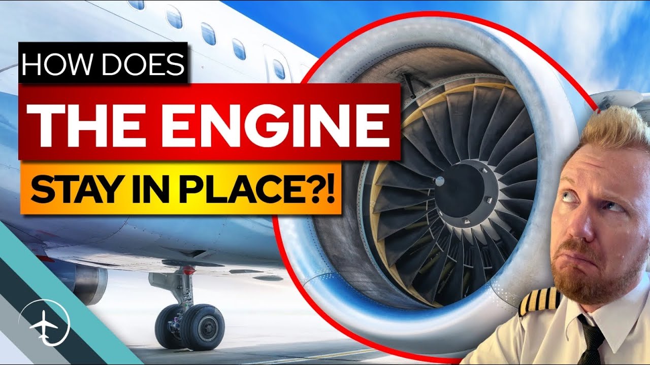 How are Jet-engines attached to the wings?!