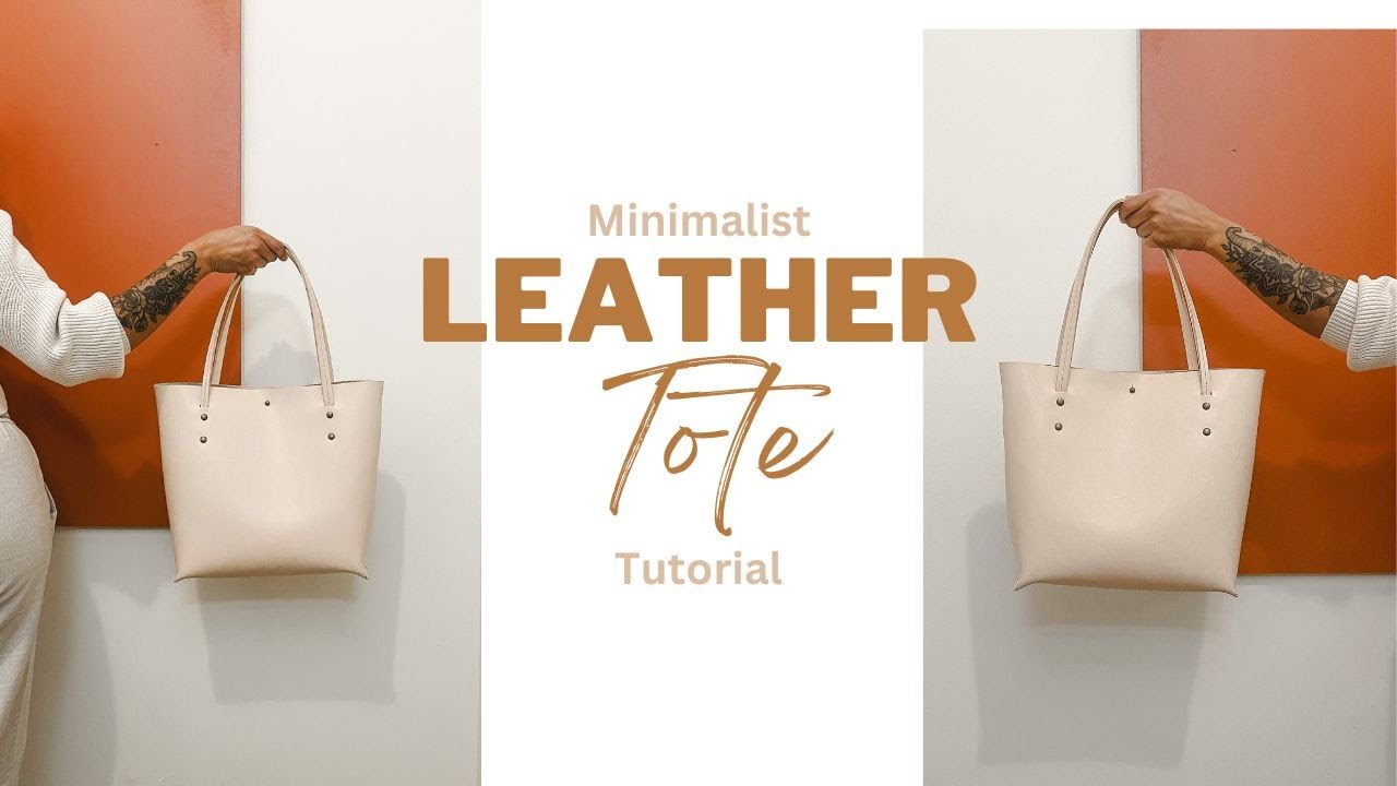 Minimalist Tote Tutorial/DIY