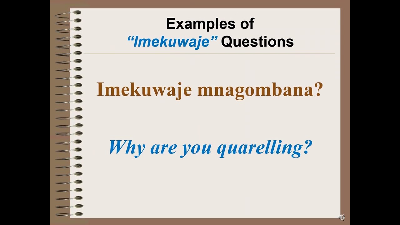 Swahili Has Three Ways of Asking The Question  