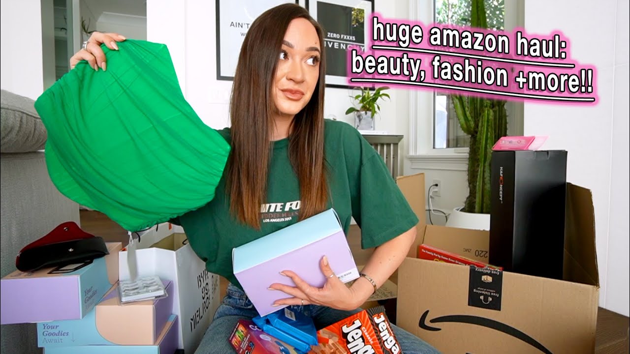 Huge Amazon Haul: Beauty, Fashion + Srsly Random LOL