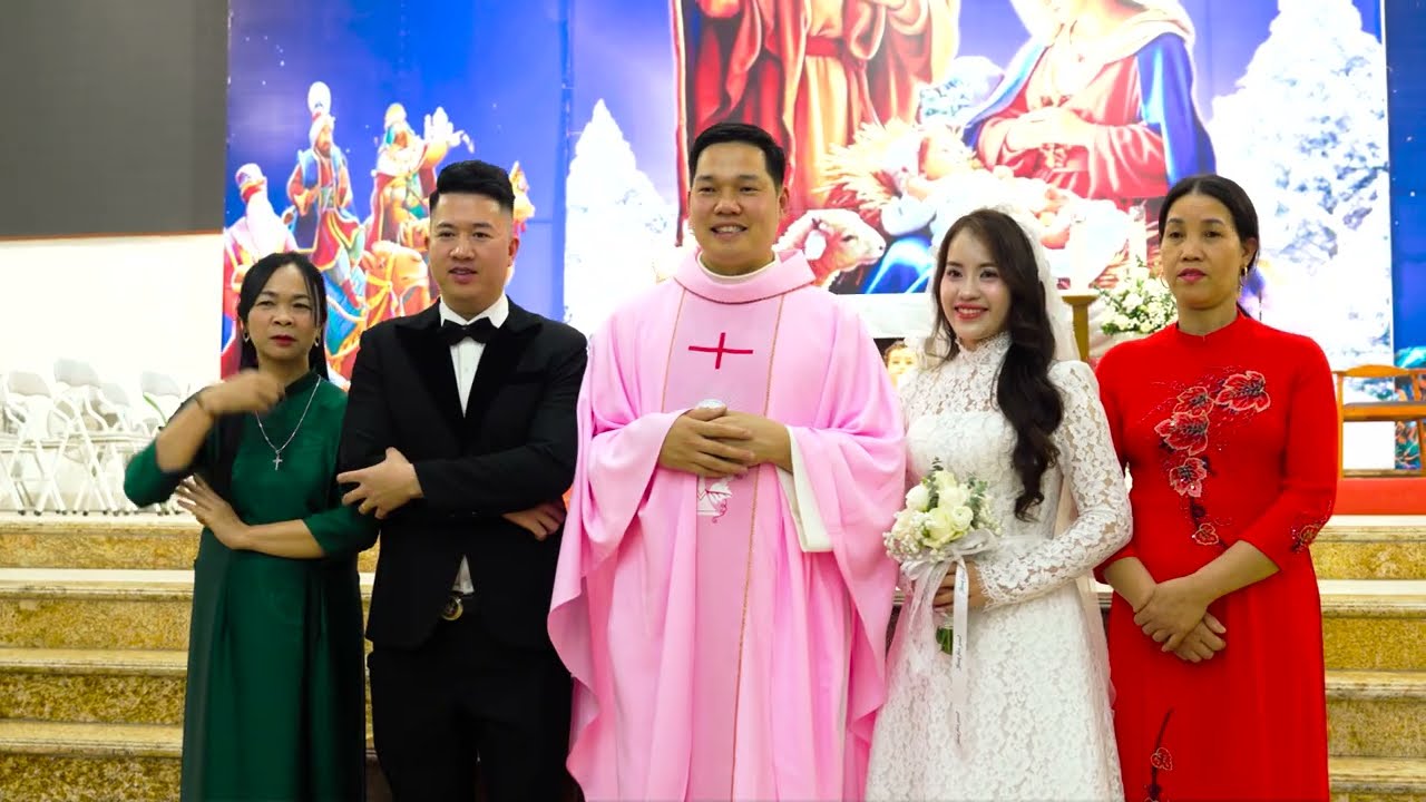 Thánh Lễ Hôn Phối: Giuse Tuấn Việt -  Anna Thu Huyền (30-12-2025) 4k