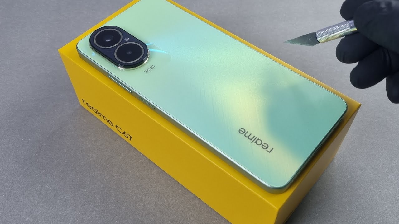 Realme C67 (Sunny Oasis) 8/128 Unboxing - ASMR(4K) 