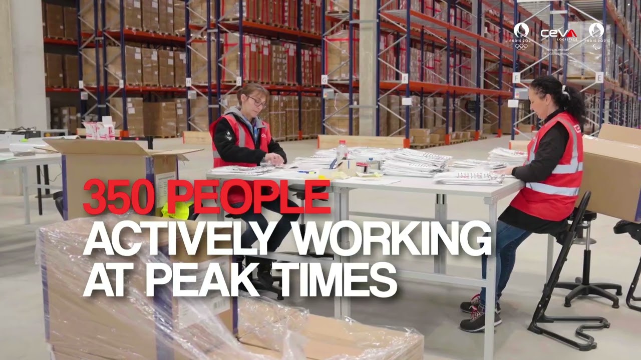 Logistics Snapshot | Go behind the scenes of the CEVA x Paris 2024 partnership