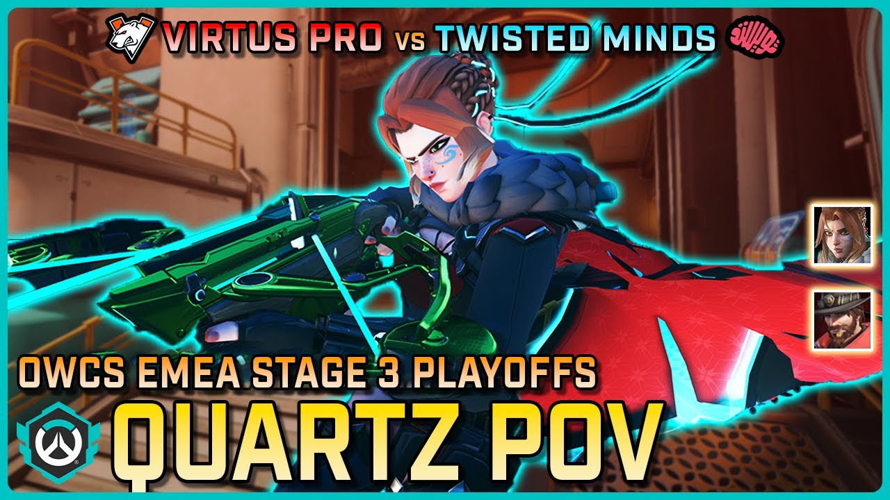 [ Quartz ] That's a LOT of Damage | Virtus Pro vs Twisted Minds | OWCS EMEA Stage 3 Playoffs