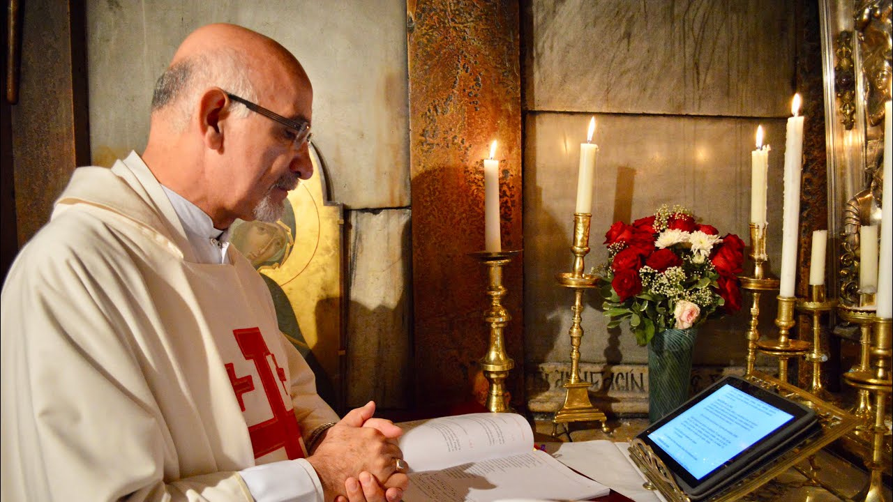 ¿Puede cualquier sacerdote celebrar la S Misa en el Santo Sepulcro y otros lugares de Tierra Santa?