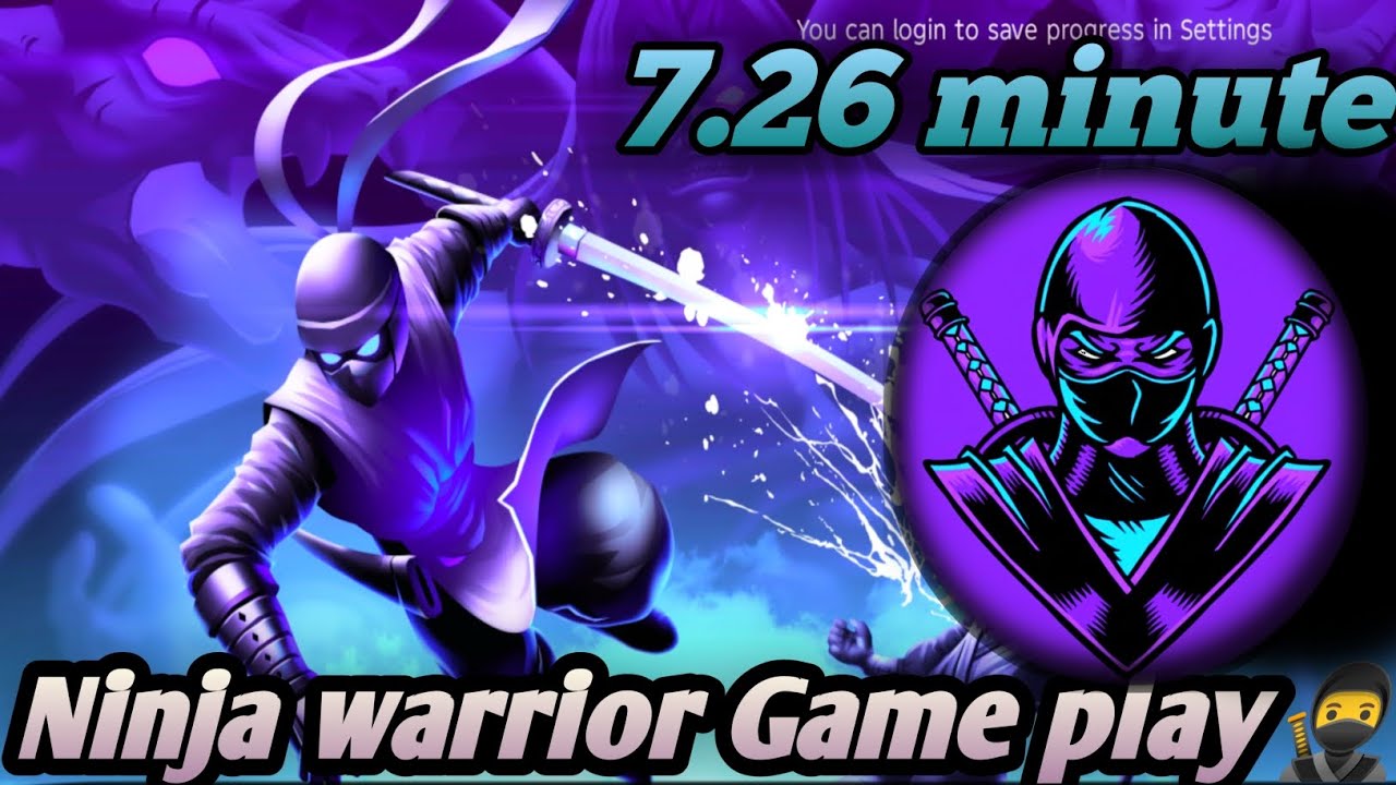 7:26 minute Ninja warrior game play video🥷🥷🙂