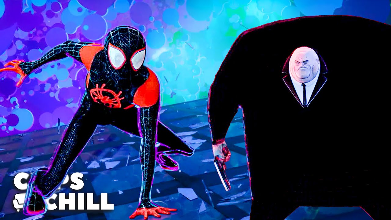 Miles Morales vs. Kingpin EPIC Fight | Spider-Man: Into The Spider-Verse