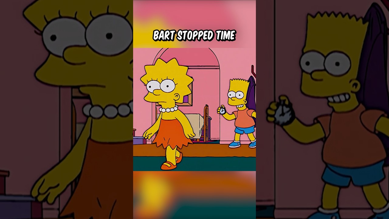 Bart stopped time