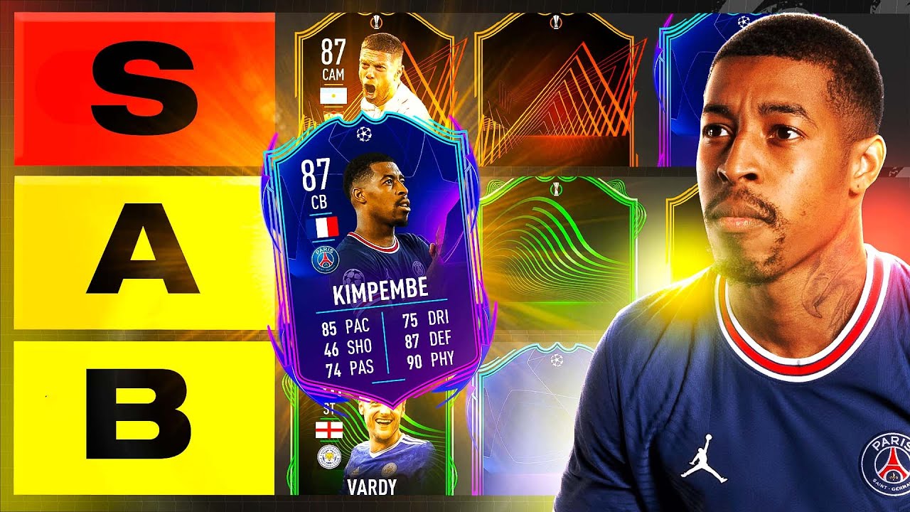 RANKING ALL ROAD TO THE FINALS RTTF TEAM IN FIFA 22 ULTIMATE TEAM!! (Tier List)