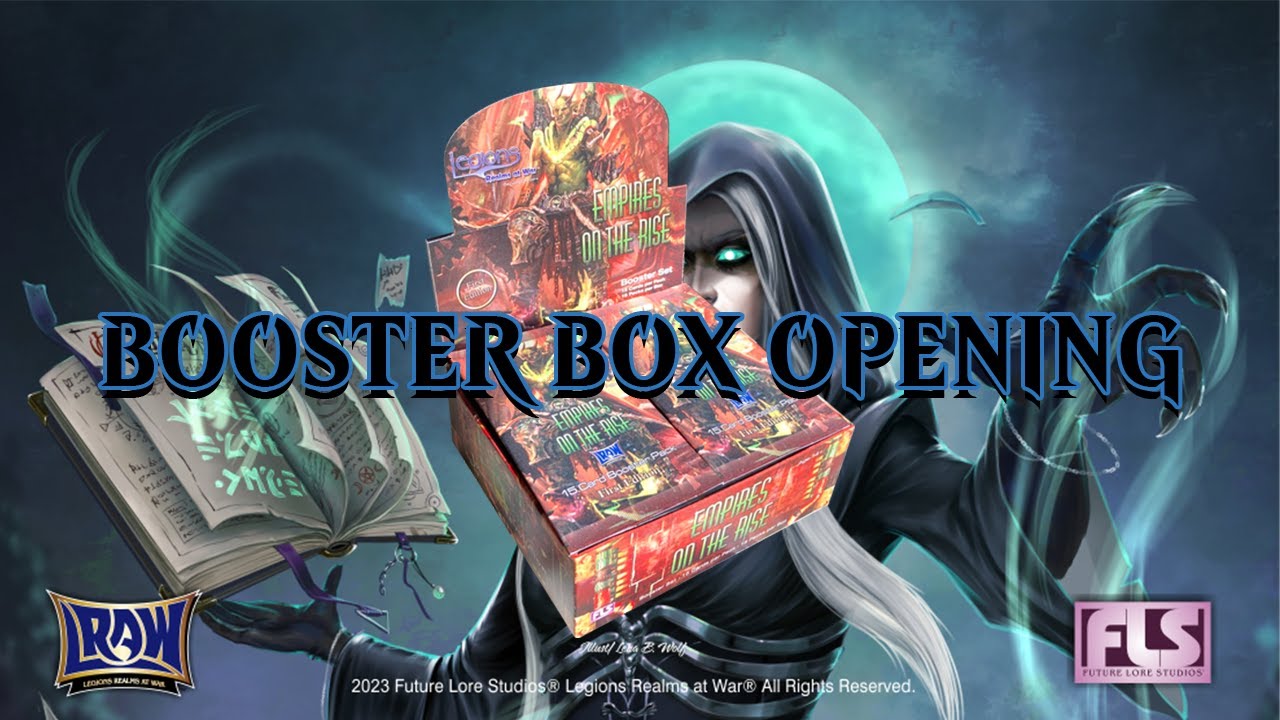Legions Realms at War Booster Box Opening