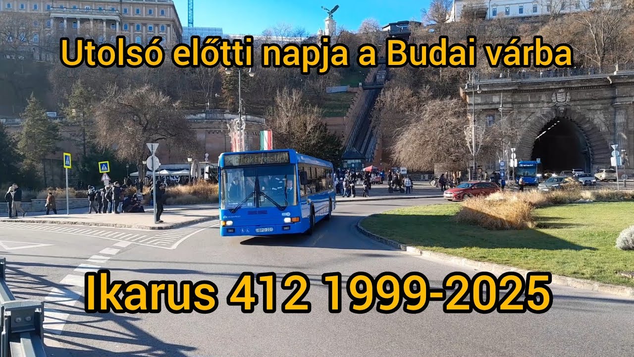 Ikarus 412-es busz utolsó előtt napját éli a 178-as és a 216-os vonalon.