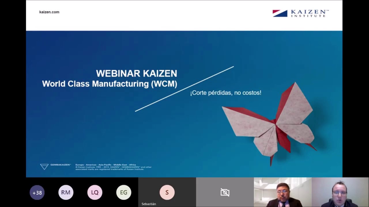 Webinar World Class Manufacturing: ¡Corte pérdidas, No costos!