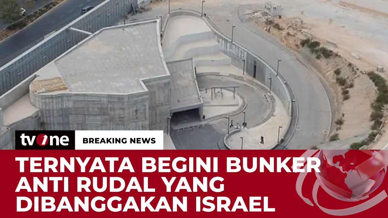 Penampakan Tempat Rahasia Israel yang Tidak Bisa Ditembus Rudal dan Drone | Breaking News