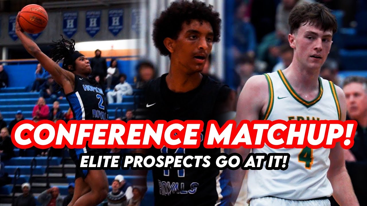 CONFERENCE OPPONENTS GO AT IT! Edina vs Hopkins! Jayden Moore Takes Over!