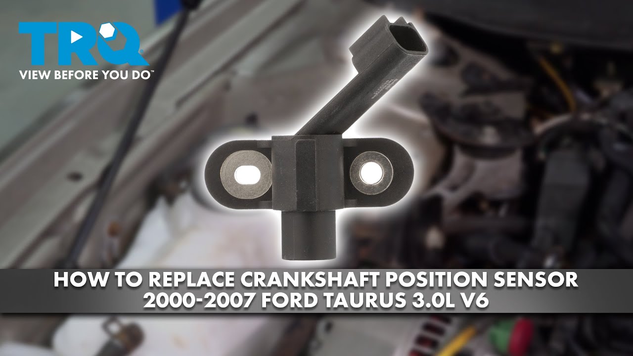 Как заменить датчик положения коленчатого вала на Ford Taurus 3.0L V6 2000-2007 гг.