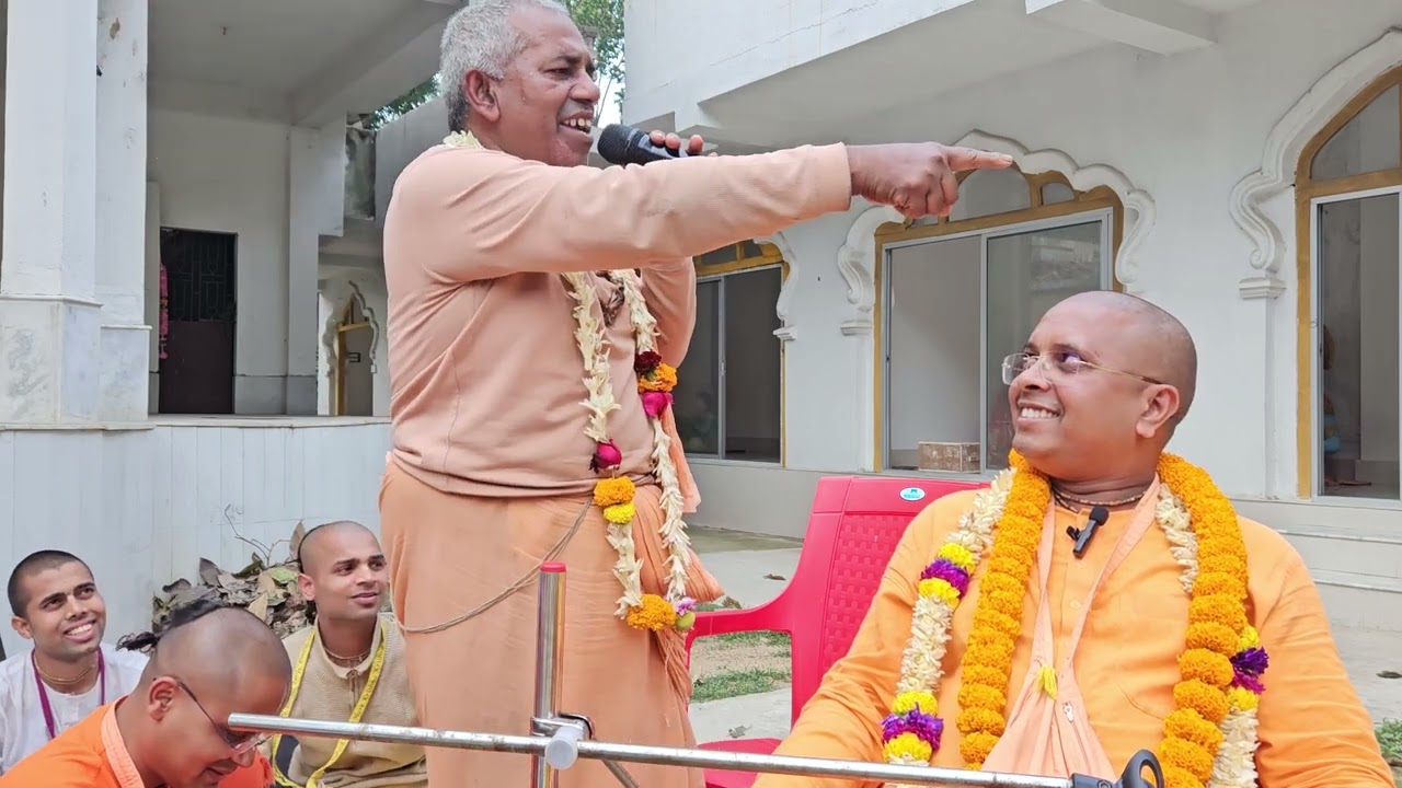 Wonderful explanation of Champahati with Sloka | Maharaj Ji | D2S1 Part 2 | Mayapur Yatra 2025
