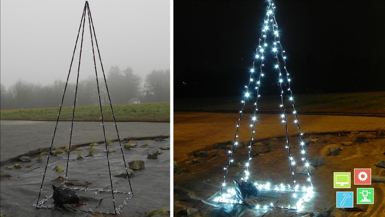 Création sapin décoration noël intérieur/extérieur fait maison/Homemade #Projet 10