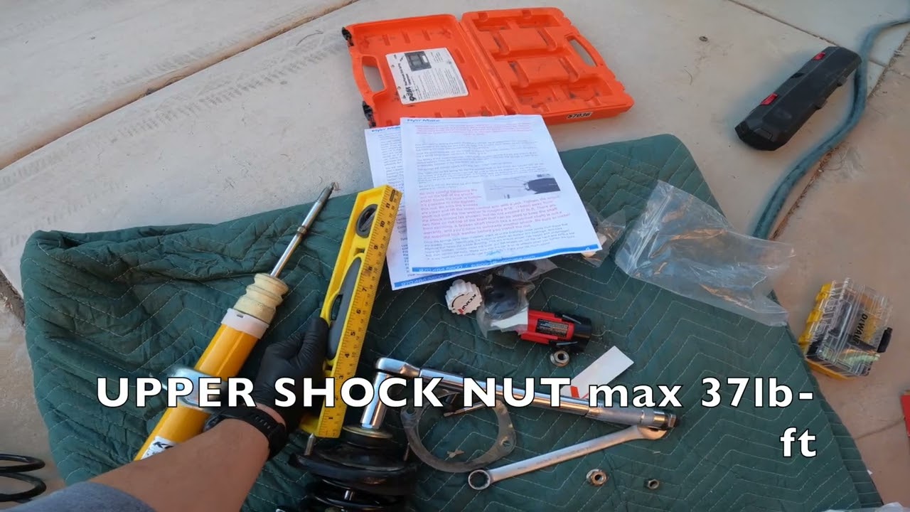 Miata NB, changing the shocks and springs, a suspension upgrade