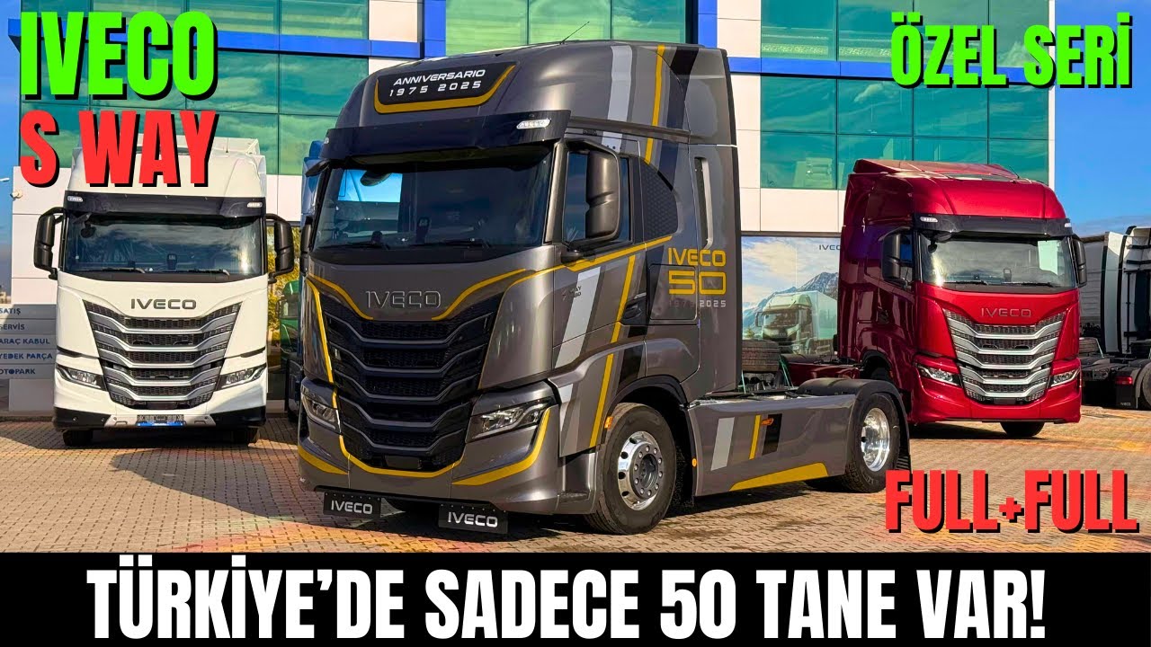 Iveco S-WAY 580 İnceleme / 50. Yıl Özel Tasarımıyla Efsane IVECO SWAY