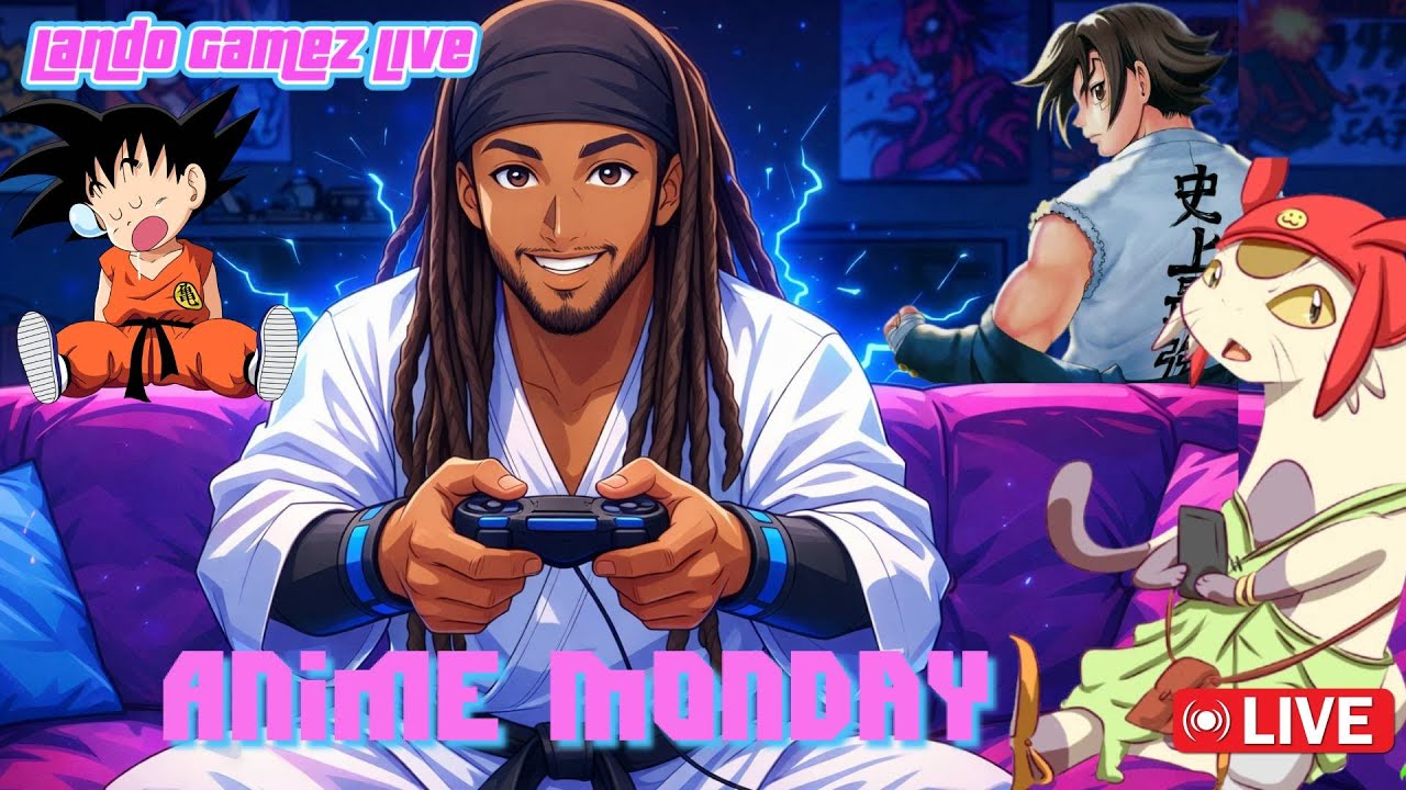 🔴 WHAT IS YOUR FAVORITE ANIME? 🔴[ANIMEMONDAY ] Anime Gamez and Talk Live #roadto1ksubs #anime 
