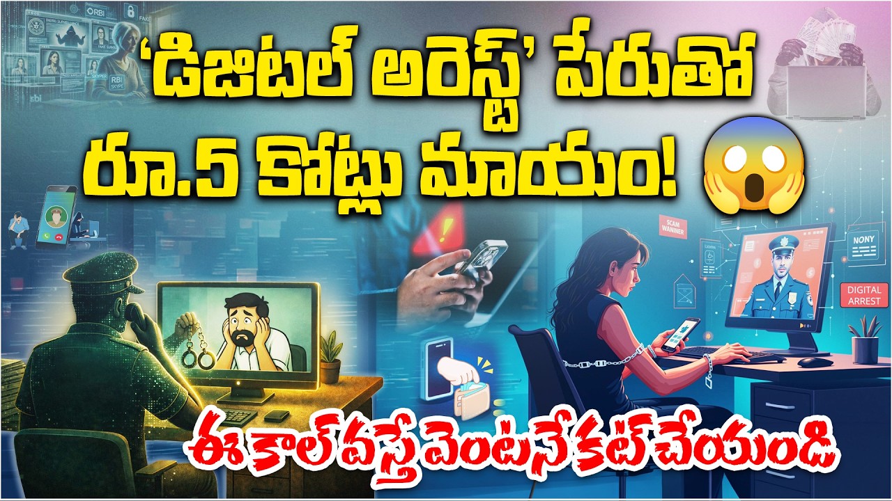 Digital Arrest Scam Exposed | NRI Loses ₹5 Crore in Video Call Fraud | Cyber Crime Alert