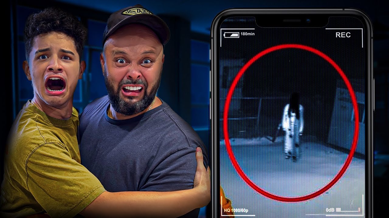 We Saw A Little GIRL in Our Security CAMERAS at Night!!