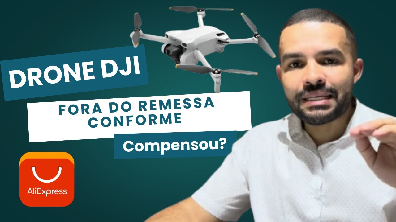 DRONE no AliExpress FORA do Remessa Conforme! Fui Taxado? Valeu a Pena?