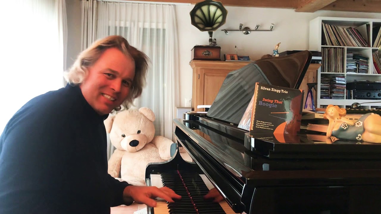 I stay at home and play piano!