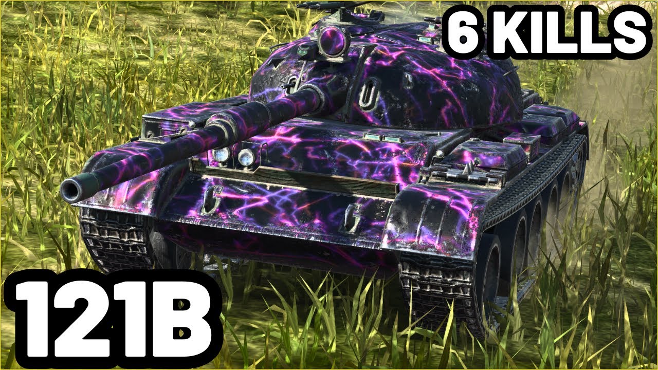 121B | 8.2K DAMAGE | 6 KILLS | WOT Blitz Pro Replays