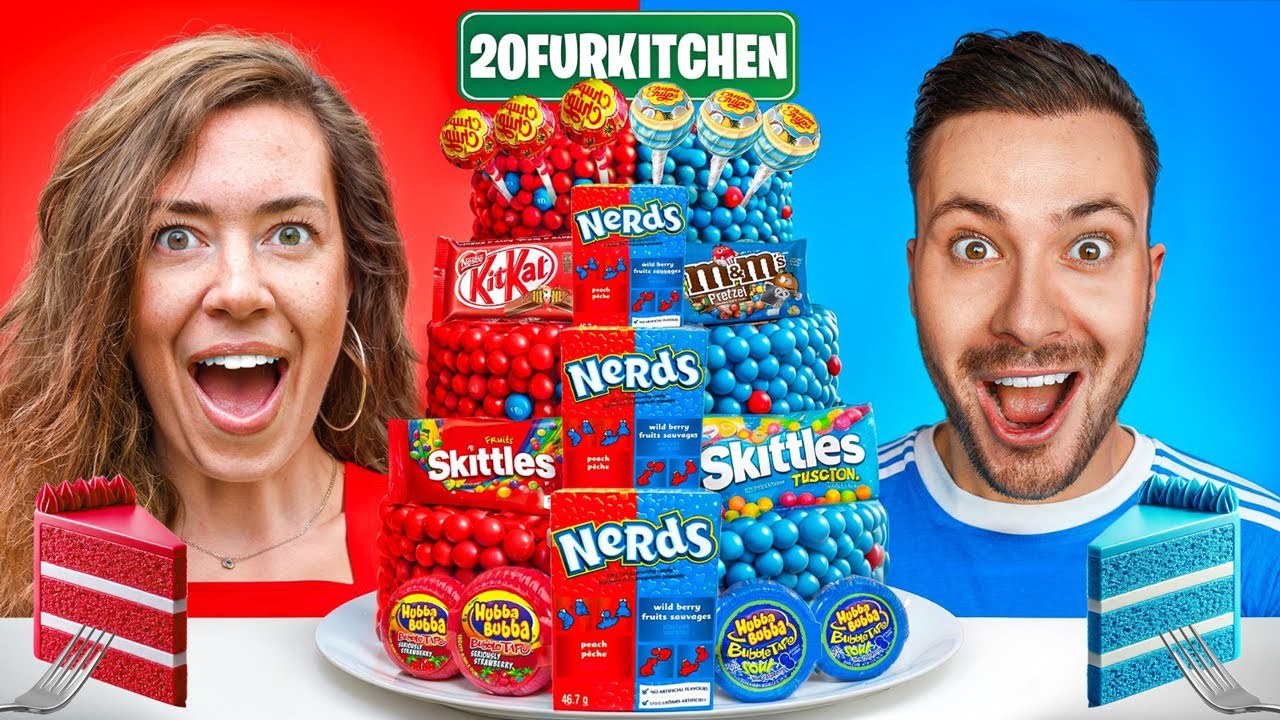 Rood versus Blauw Taart Bakken! (20FURkitchen)