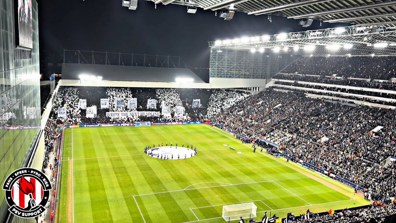 Awayday naar Newcastle : Newcastle United FC-PSV : 21/01/2026 : 3-0