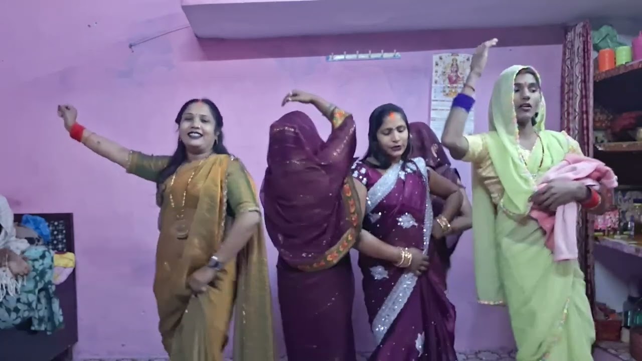 हम तो सऊरिया में पड़ #गईली हो दुबराए गइला #बालम सोहर #नाच #गीत भोरे लाल #शानवी