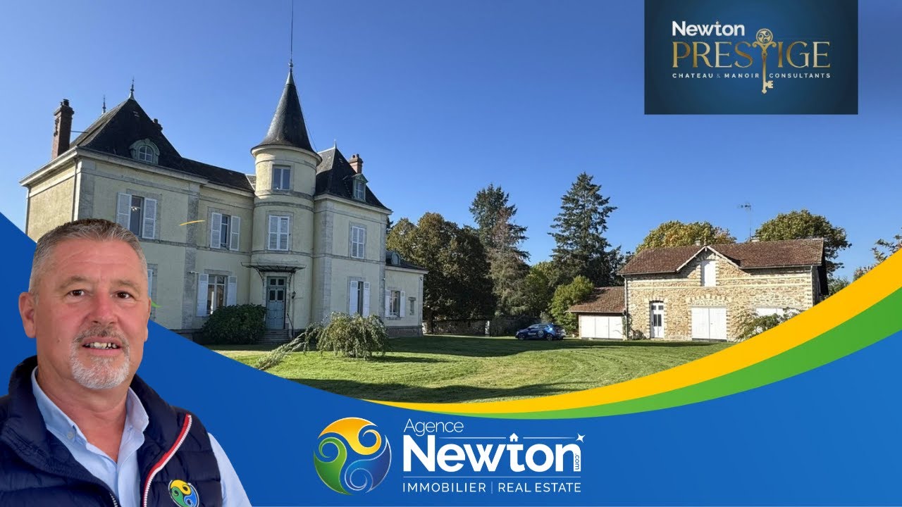 Потрясающий отреставрированный замок на продажу в самом сердце Лимузена, тур по дому мечты во Фра...