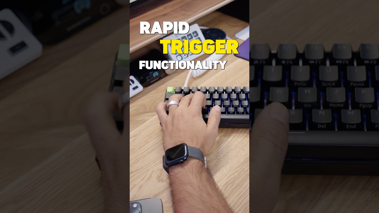 I bought a $50 Rapid Trigger Keyboard (ROYAL KLUDGE C61)