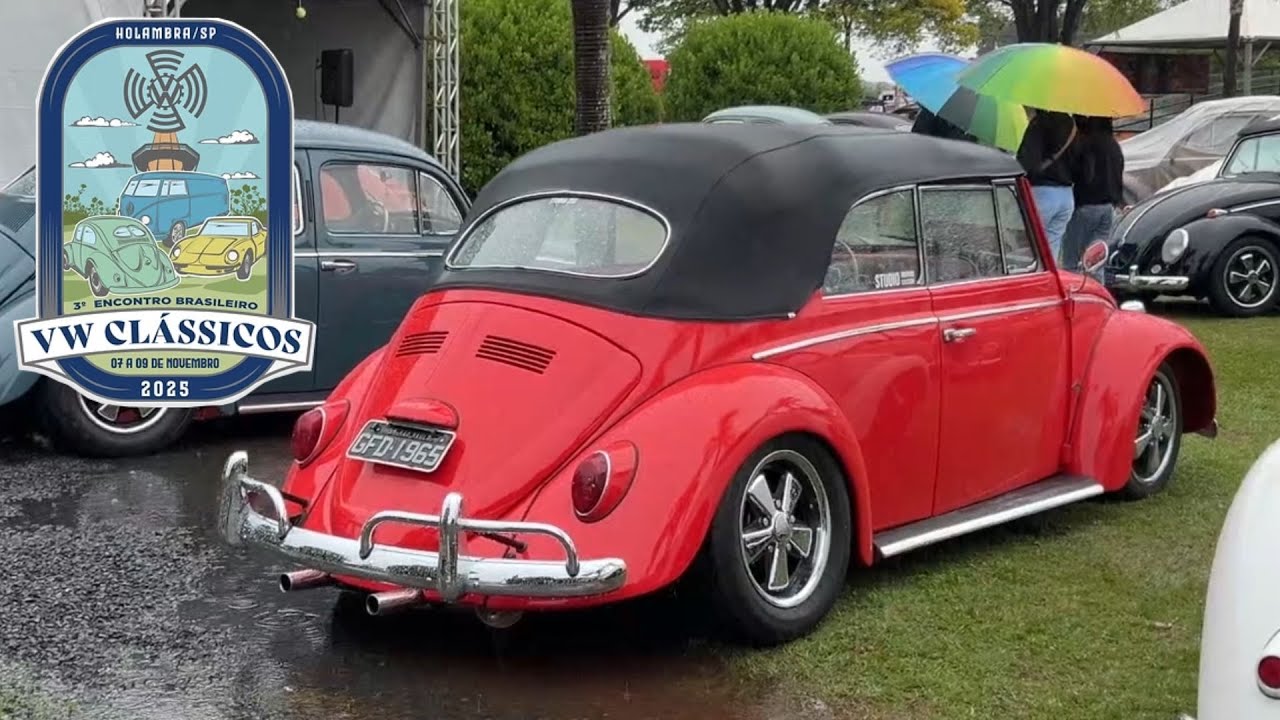 3º Encontro Brasileiro de VW Clássicos em Holambra-SP | EBVWClassicos 2025