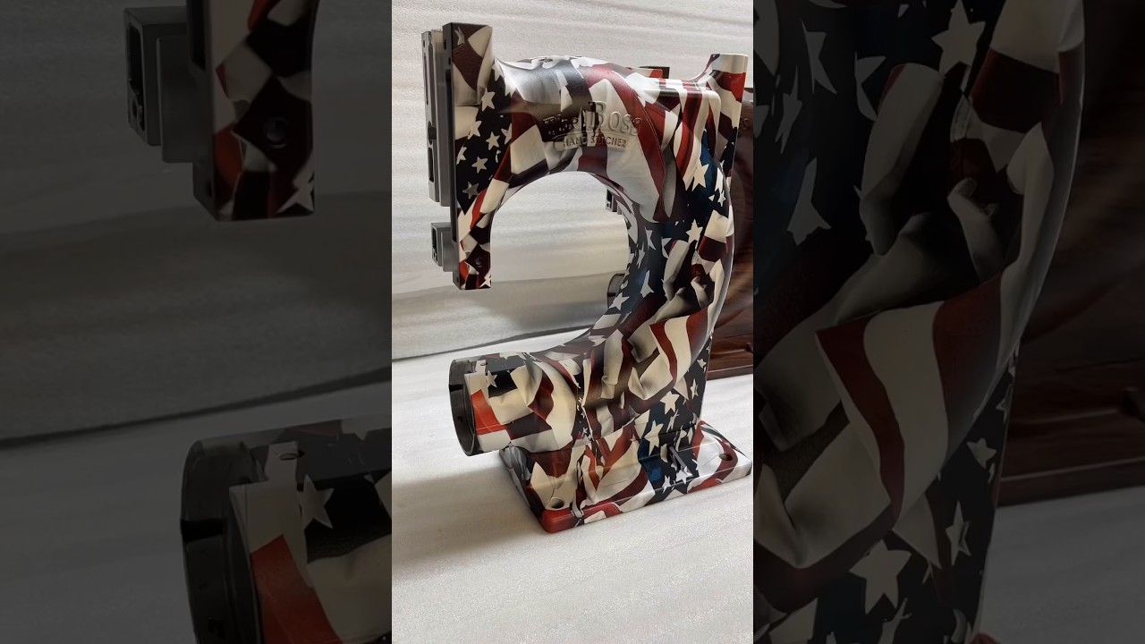 Boss Hand Stitcher | #america #madeinusa #wood #handmade #design #custom #diy #hydrographics