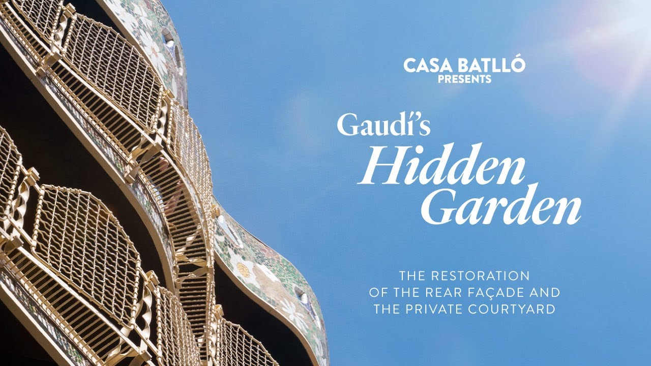 Gaudí's Hidden Garden: Revealing the Original Look of 1906