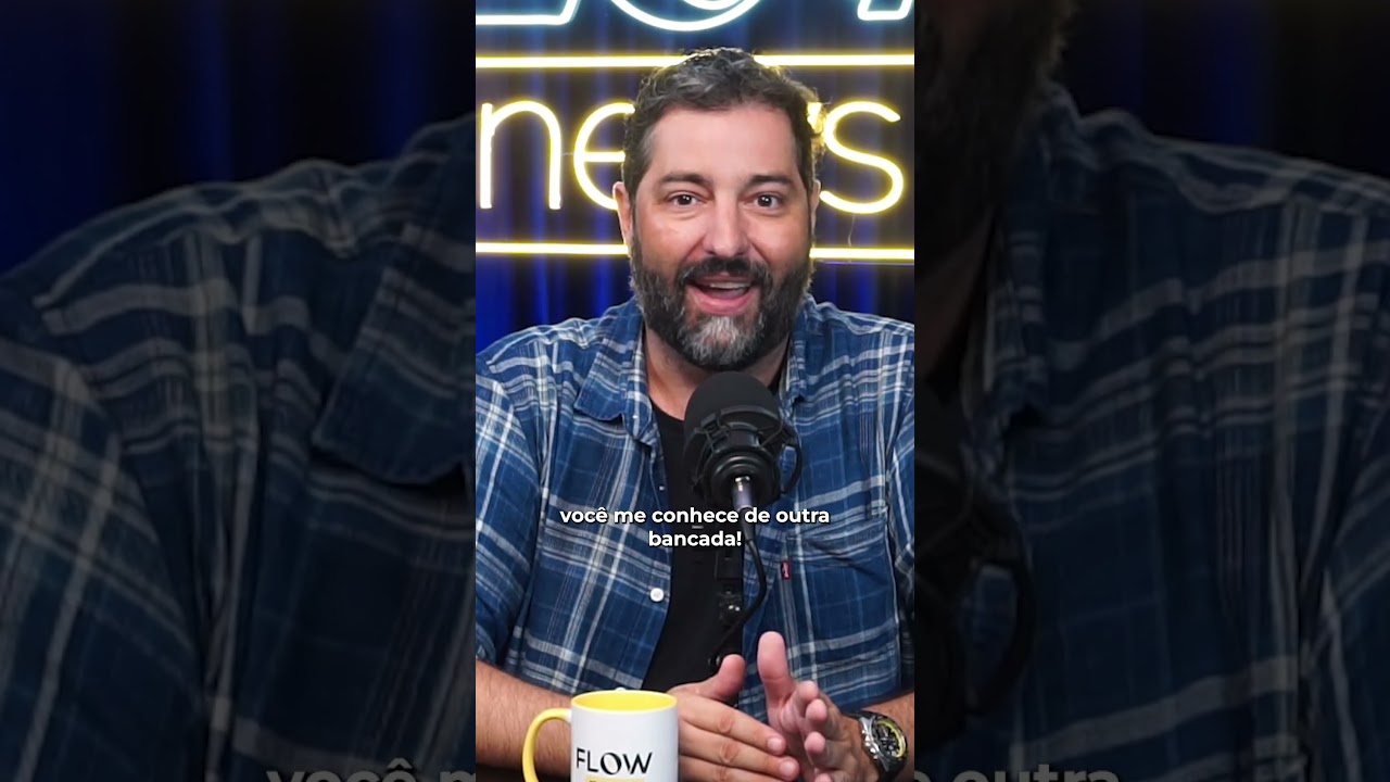 Luiz Megale &eacute; o novo apresentador do Flow News!