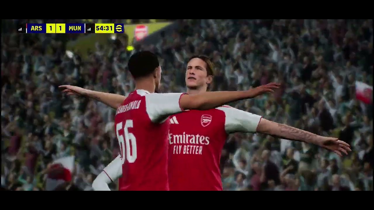 ARS vs MUN: 1 (5) - 1 (4) 