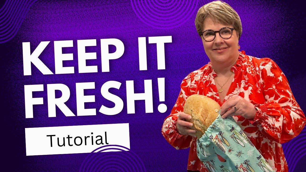 Sew a Quick Bread Bag for Gifting Homemade Bread