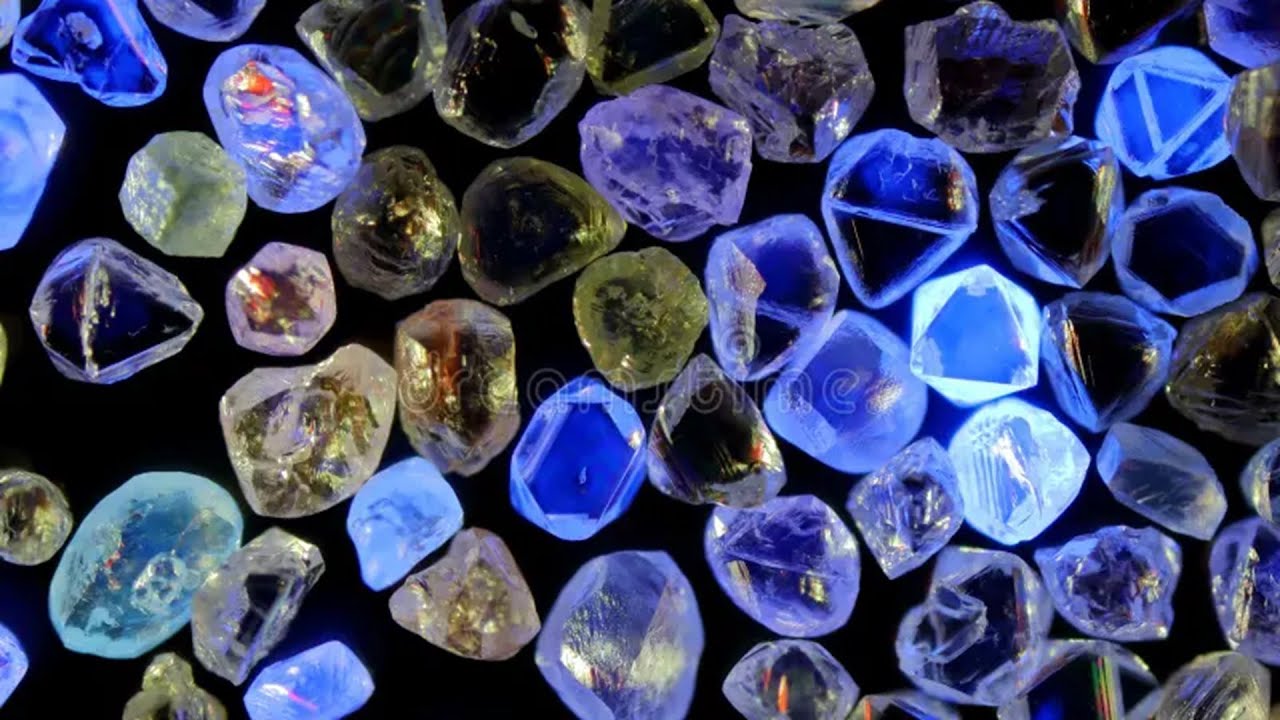 Ferramenta para Testar Diamantes Brutos e Pedras Preciosas a Partir da Fluorescência