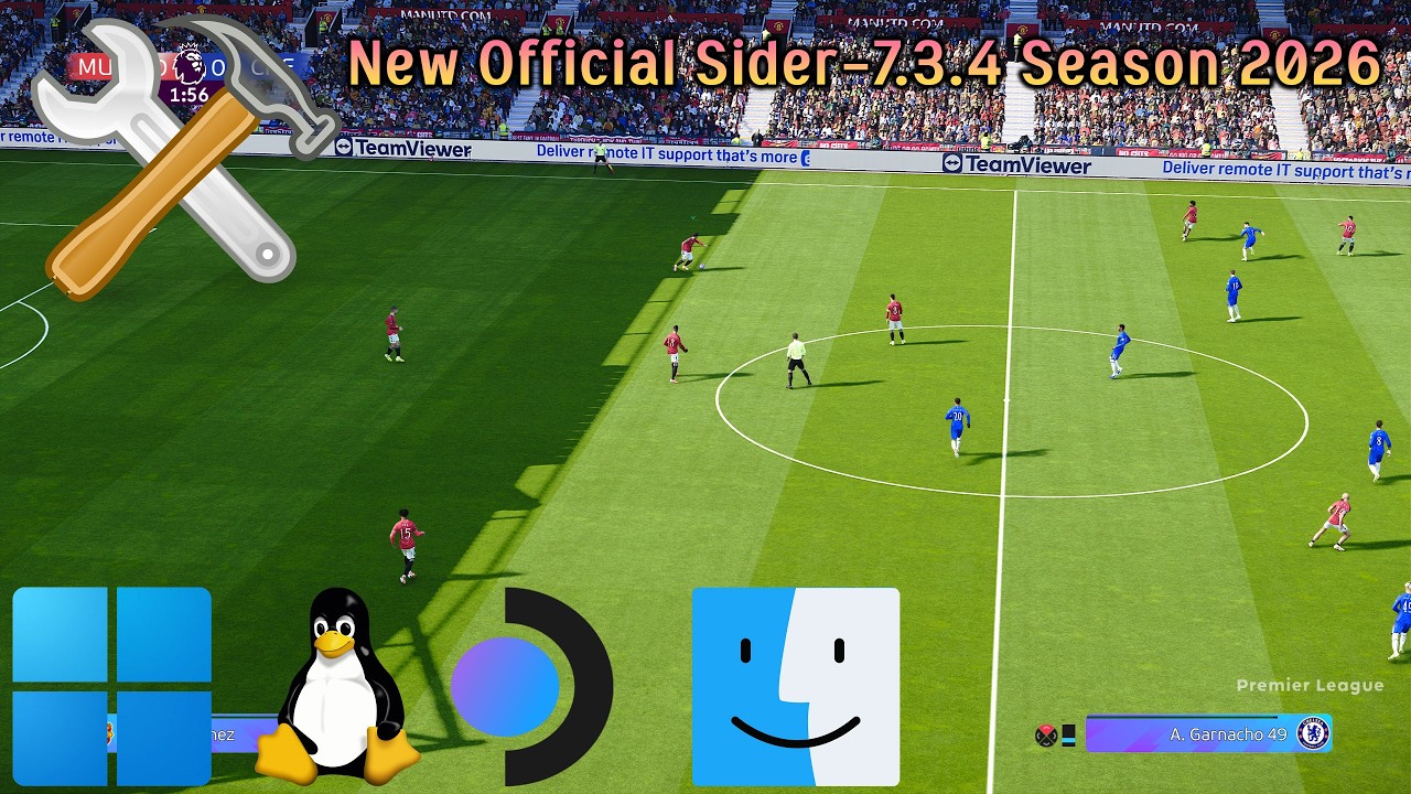 New Official Sider 7.3.4 Season 2026 - PES 2021 & Football Life 2026