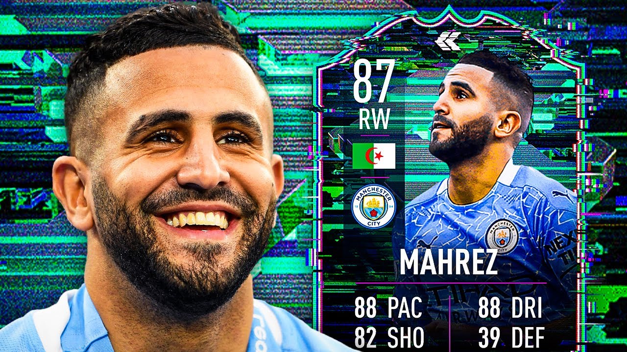 LA SP&Eacute;CIALE! 😍 87 FLASHBACK MAHREZ PLAYER REVIEW! - FIFA 22 Ultimate Team
