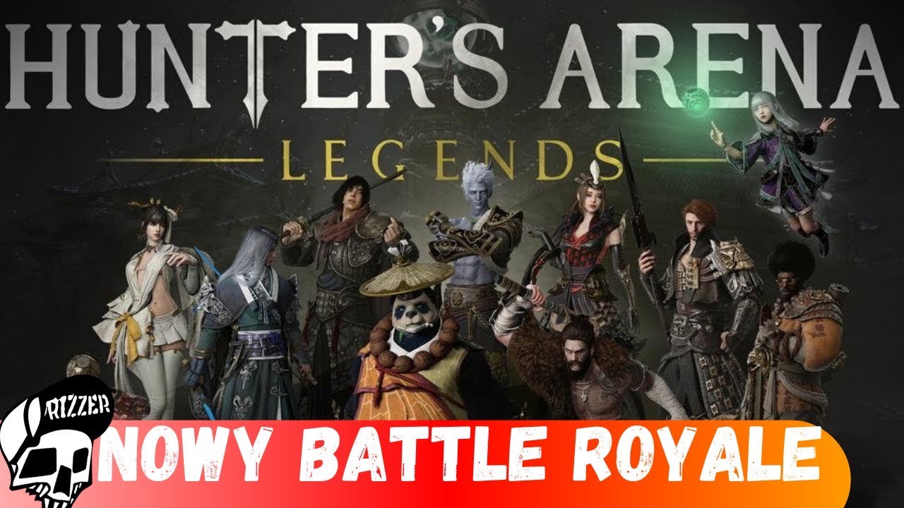 MMORPG + BATTLE ROYALE - Hunter's Arena: Legends | Gameplay z Rozgrywki | Pełna Runda