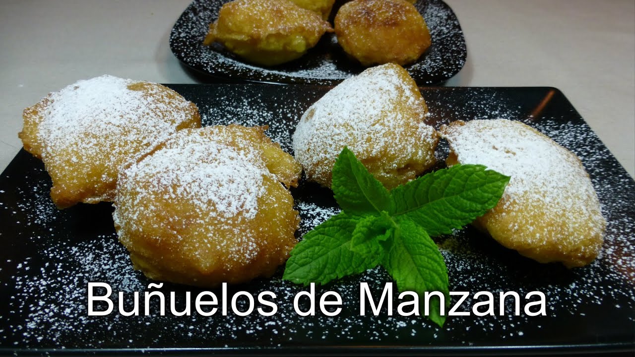 Buñuelos de Manzana / RECETA CASERA / Muy ricos y fáciles de hacer |