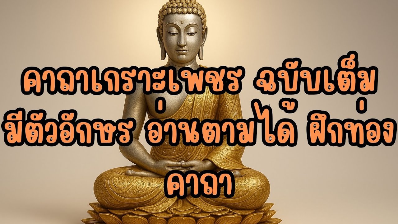 คาถาเกราะเพชร หลวงพ่อปาน – หลวงพ่อฤๅษีลิงดำ บทเต็ม พร้อมตัวอักษร อ่านตามได้ ฝึกท่องคาถา #ธรรมะ