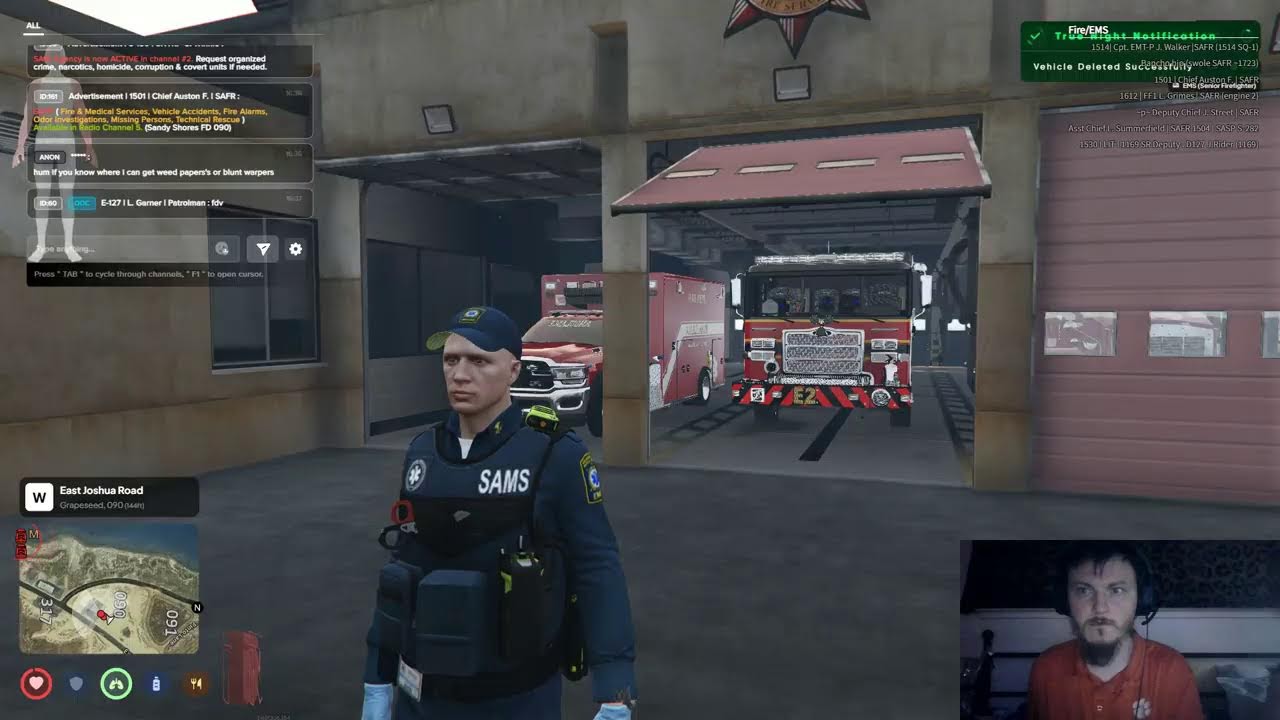 Firefighting in fiveM